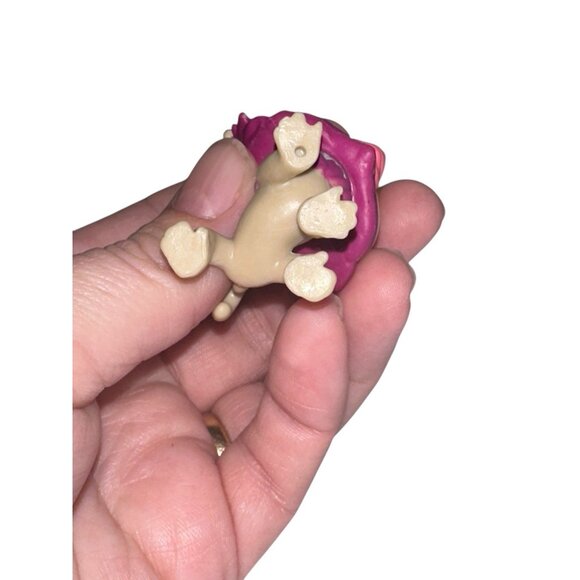 Littlest Pet Shop LPS Beardly Baboon Monkey with Blue Dot Eyes #324 - Picture 4 of 4